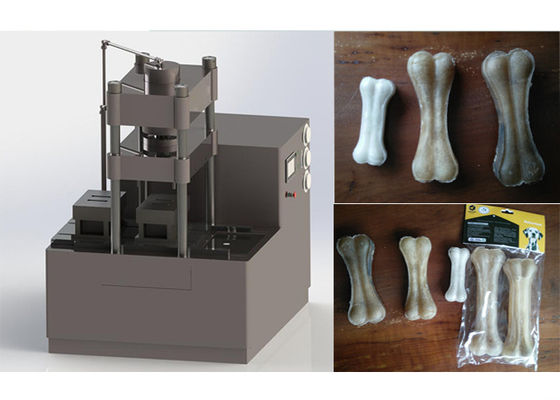 Cuidado dental que mastica la prensa de planchar del hueso