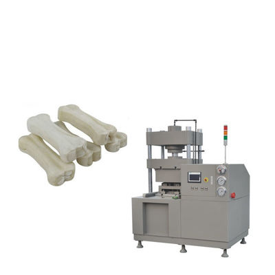 el tipo hidráulico perro de 208V 60HZ 3Phase del cuero crudo mastica el hueso de perro que hace la prensa de planchar de la máquina