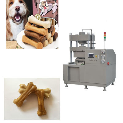 El hueso de perro de la operación manual/automática que hace la máquina para el perro trata el hueso del cuero crudo
