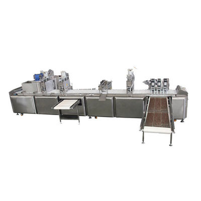 El bacalao del PLC de Siemens cubica la comida de perro que hace máquina el acero inoxidable