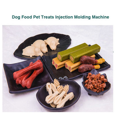 Máquina del moldeo a presión de los bocados del hueso del entrenamiento del perro casero, maquinaria de la transformación de los alimentos