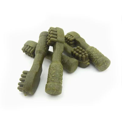 Perro que mastica la máquina de la invitación del animal doméstico del hueso, maquinaria de alta velocidad de la transformación de los alimentos