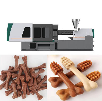Máquina del fabricante de la comida de perro de la inyección que moldea, máquina de la protuberancia del animal doméstico