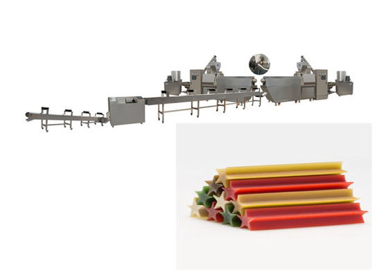 BI - la máquina formada torsión de la protuberancia de la comida de perro del color trata la línea de transformación de los bocados