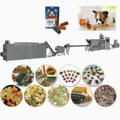 Invitaciones dentales de los palillos del sabor de la mantequilla de cacahuete de perro del extrusor natural de la comida que hacen la máquina