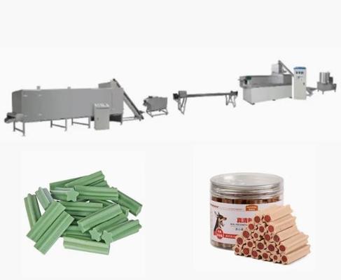 El equipo/el animal doméstico del extrusor de tornillo de la chamusquina trata la máquina de la comida de perro del hueso