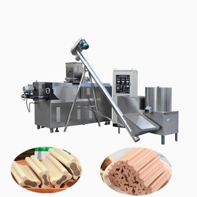 Equipo de la transformación de los alimentos de perro de los bocados del animal doméstico del cuidado dental del acero completamente inoxidable