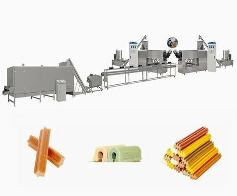 Máquina del extrusor de la comida de perro de la torsión del acero completamente inoxidable, máquina de la protuberancia del animal doméstico