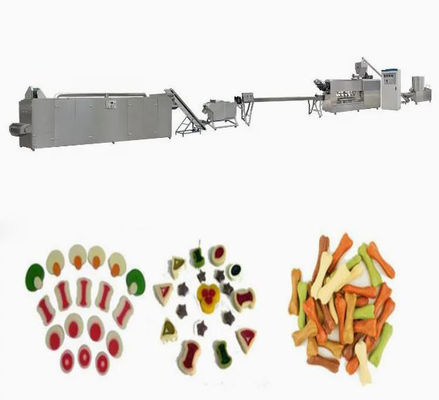 Máquina del extrusor de los bocados del perro de la salud/línea de transformación, comida de perro que hace la máquina