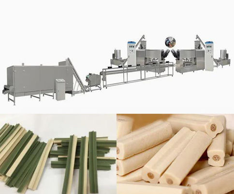 Máquina de procesamiento de bocadillos para mascotas / extrusora de piensos