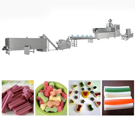 El cuidado dental torció la máquina 145kw 380V del extrusor de la comida de perro de la invitación del animal doméstico