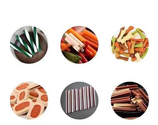 El cuidado dental torció la máquina 145kw 380V del extrusor de la comida de perro de la invitación del animal doméstico