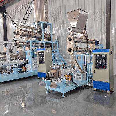 Animal Pet Fish Dog Cat Lobster Bullfrog Shrimp Crab Loach Feed Food Make Extruder Production Line Machine