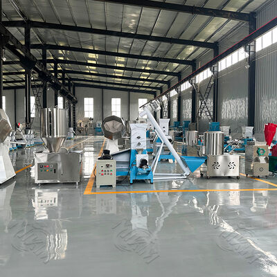 MIKIM Stainless Steel PLC Motor Fish Feed Making Machine floating fish extruder machine Continuous Automatic Floating Pellet Extruder for Farmers