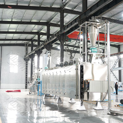 Extrusora automática completa de alimentos para mascotas con diámetro de tornillo de 70-110 mm y moldes de varias formas para la producción de alimentos personalizados para mascotas