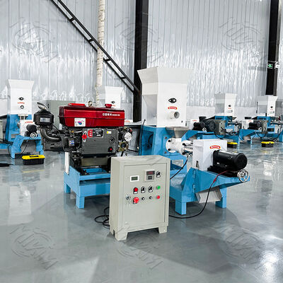 Durable and robust hot-selling diesel floating fish feed pellet machine. MIKIM fish feed pellet machine comes with a full machine warranty, ensuring worry-free after-sales service.