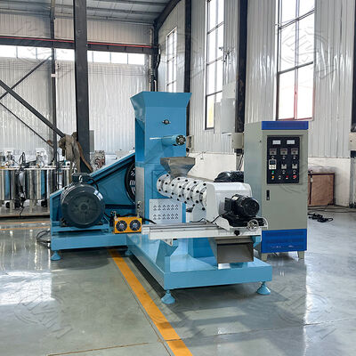 Low price and high efficiency 2 Tons Per Hour Fish Pet Feed Extruder / Extruder Tool Floating Fish Feed /Full Automatic Industrial Forced Feed Extruder