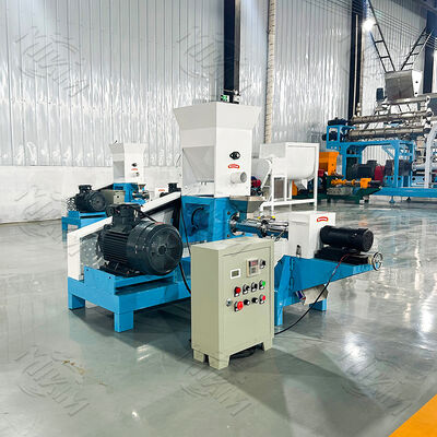 Alimento para peces Motor diesel pequeño Extrusor de alimento para peces de tilapia flotante Extrusor de alimento para animales Conejo Alimento para perros Molino de alimentos Máquina de fabricación de pellets