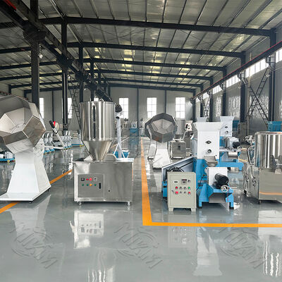 500kg/h Floating Fish Feed Extruder Machine Automatic Sinking Fish Feed Making Machinery Equipment Production Line