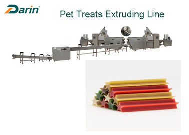 BI - la máquina formada torsión de la protuberancia de la comida de perro del color trata la línea de transformación de los bocados