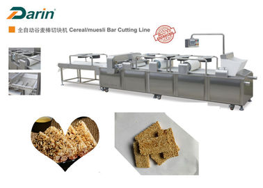 barra del cereal del Granola 400-600kg/hr que hace la cortadora de la barra de Muesli de la máquina