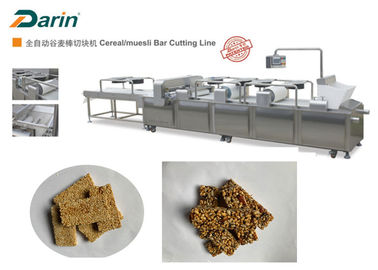 barra del cereal del Granola 400-600kg/hr que hace la cortadora de la barra de Muesli de la máquina