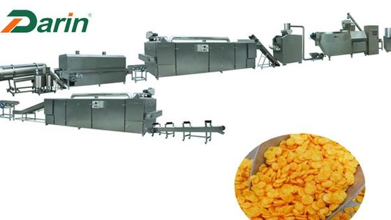 Línea de extrudado fabricante del maíz del CE de bocados de la comida del tornillo aprobado del doble