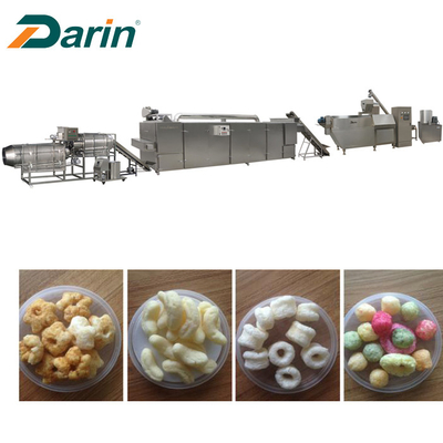 Máquina de extrudado de la comida de la máquina del bocado del soplo del maíz SS304
