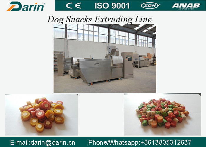 DRD-100/DRD-300 semi mojaron la máquina dental del extrusor de la comida de las invitaciones del perro casero/de los chews del perro