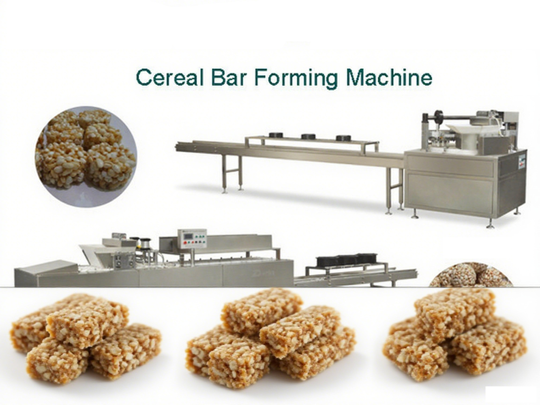 Máquina de moldear barras de cereales con varias formas en acero inoxidable 304
