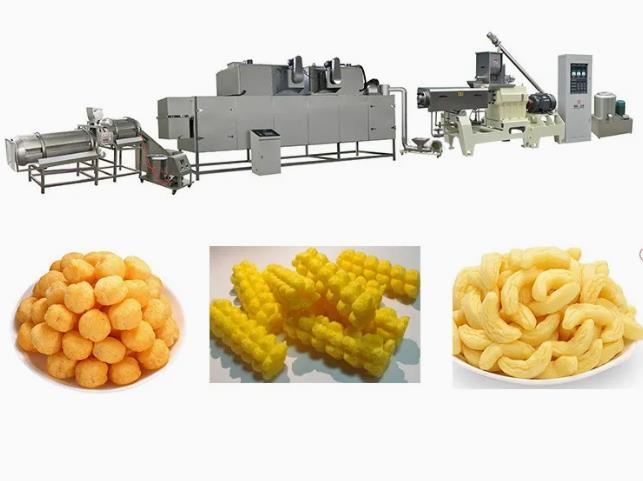 Máquina completamente automática del fabricante del máquina del extrusor del maíz del soplo del maíz/fritas de las patatas