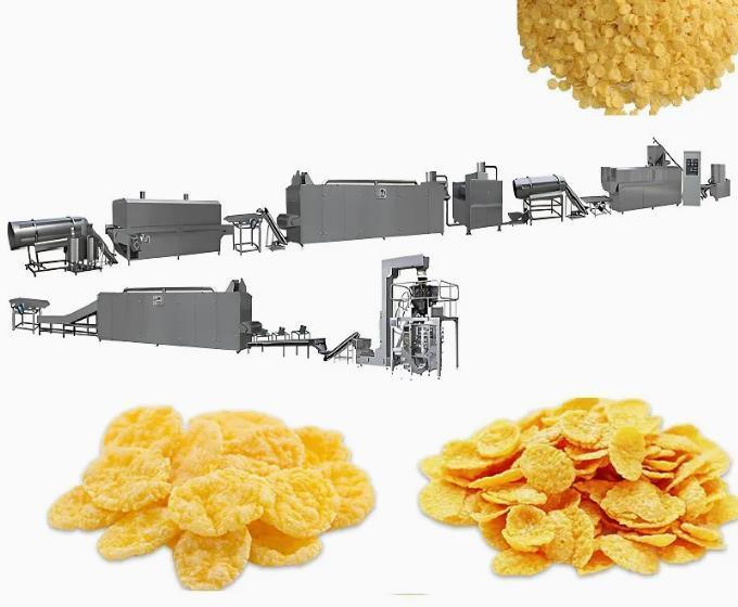 Máquina de extrudado de acero inoxidable de los snacks del soplo con el motor de WEG