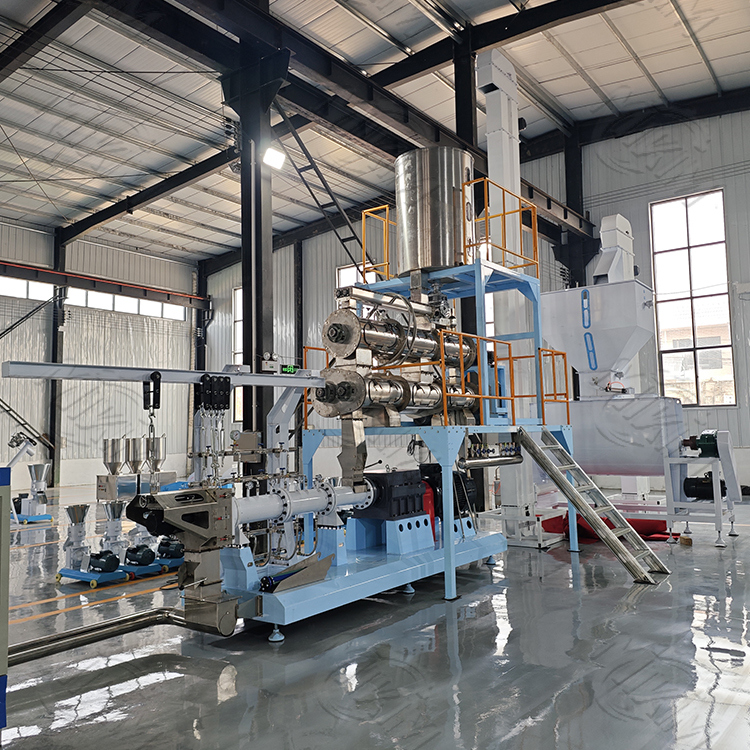 Máquina para hacer comida para perros / Línea de procesamiento de alimentos para mascotas para perros, gatos, aves