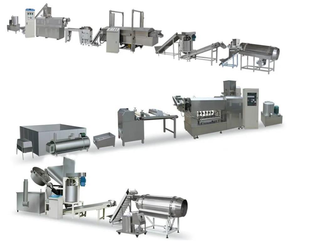 El solo equipo de la protuberancia de la comida del tornillo para los bugles de la harina 3d salta la fabricación