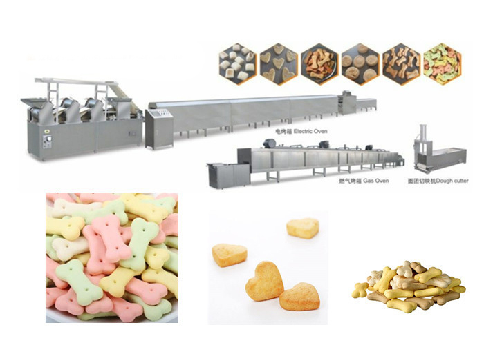 Máquina coloreada de la preparación de galletas del perro del acero inoxidable del dr -280 con funcionamiento estable