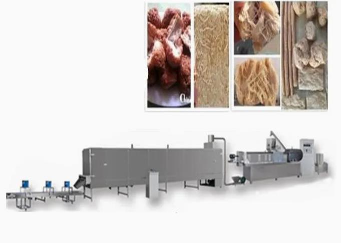 Funcionamiento profesional del establo de la máquina del extrusor de la comida de la proteína de la soja