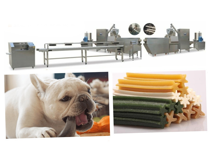 El solo animal doméstico de la máquina del fabricante de la comida de perro del chicle de las invitaciones del color trata el equipo