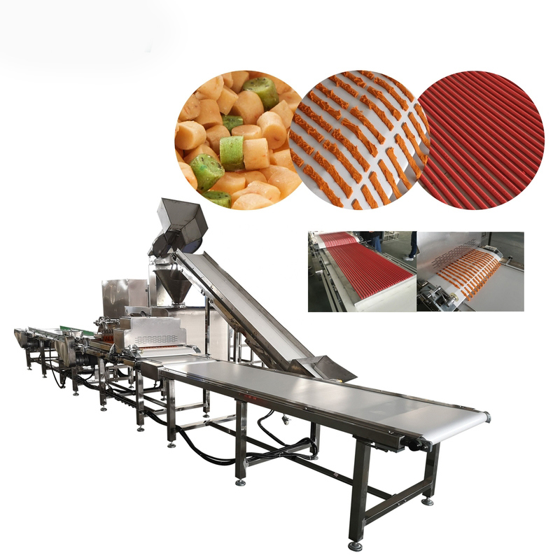 Máquina de masticación suave del extrusor de la comida de perro usada para hacer los palillos de la carne