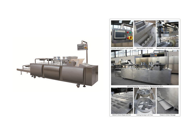 Barra del cereal que forma la máquina para diversas barras de las formas, ISO9001 certificadas