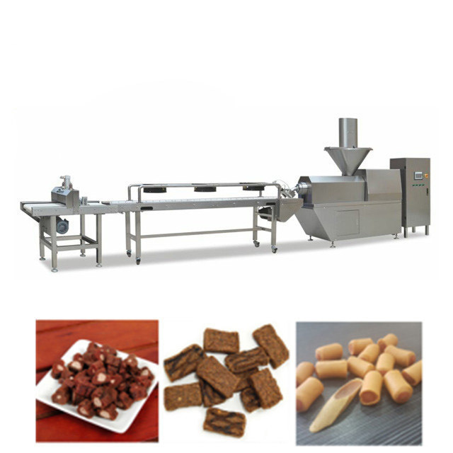 Cadena de producción desigual natural de alimento para animales de 100 invitaciones SUS 304 de la máquina del alimento para animales de la pechuga de pollo