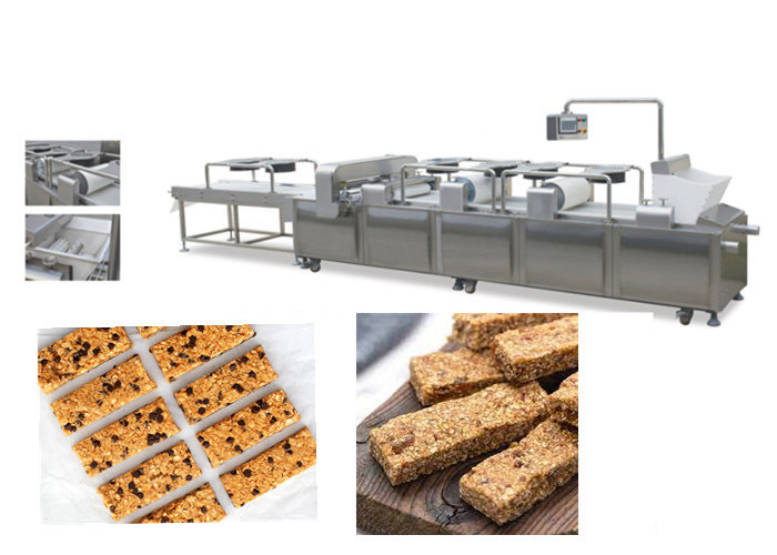 MK-75 Máquina para hacer barras de cereales Nuez Energía de cereales Motor Siemens