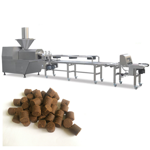 La suavidad de la comida de perro trata la línea de extrudado fría