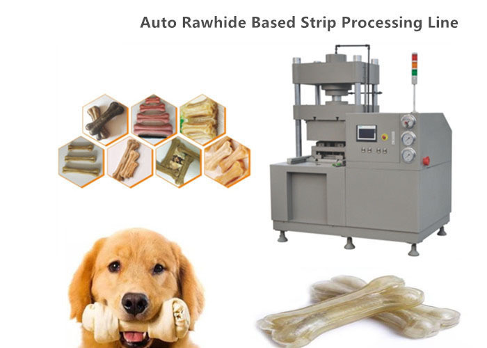 Comida de perro inglesa de acero inoxidable del hueso de Rawhid de la versión que hace la máquina