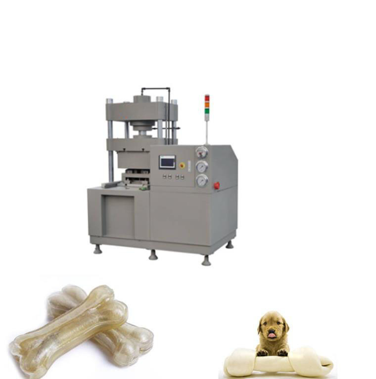 Hueso de perro de alta velocidad que hace cuero crudo de la máquina presionar de los bocados del cuidado dental