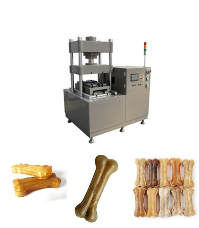 MK60T Piel verde Perro masticante Prensado huesos de piel cruda máquina de hacer