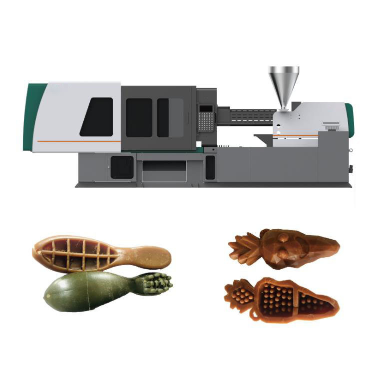 Equipo de proceso moldeado hidráulico de alta velocidad del alimento para animales que mastica la fabricación de la comida