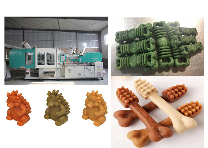 Máquina modificada para requisitos particulares del extrusor de los bocados del animal doméstico del moldeo a presión, equipo del extrusor de la comida de perro